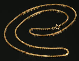 Kæde af 14 kt guld, venezia