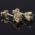 Par brillant ørestikker ca. 0.95 ct.