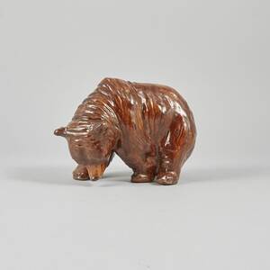 Skulptur, glaserad keramik