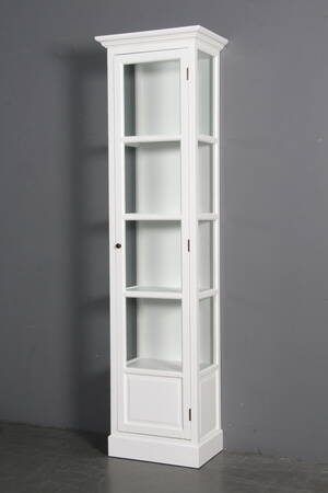Vitrineskab. hvid bemalet. Denne vare er sat til omsalg under nyt varenummer 4848520