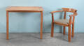 Trip Trap. Skrivebord samt armstol af teak 2