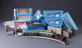 Märklin anlæg med lokomotiv m. Telexkobling samt vogne
