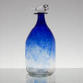 FLASKA med fågelknopp, glas, 1999