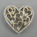 Diamantvedhæng. Ca. 0.46 ct