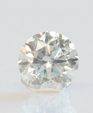 Uindfattet brillant på ca. 0.58 ct.