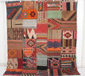 Persisk Patchwork kelim, 215x190 cm.