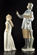2 st figuriner Nao och Lladro 2