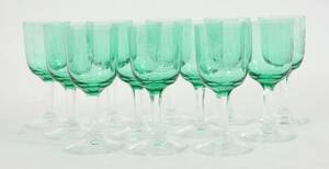 Glas på fot 12st