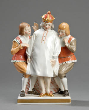 Kgl. Porcelæn, Juliane Marie. Kejserens nye klæder