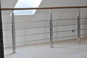 Gelænder SS-304 rustfri stål