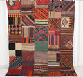 Orientmatta, flatvävd, Patchwork, 240x200 cm