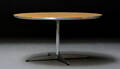 Arne Jacobsen. Lounge sofabord. Ø 90 cm Denne vare er sat til omsalg under nyt varenummer 5064449