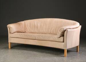 Mogens Hansen. Sofa, læder