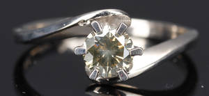 Diamantring, ca. 0.60 ct