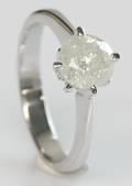Solitairering, ca. 1.60 ct.