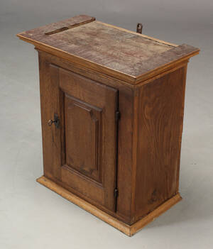 Tobaksskab, 1800tallet
