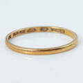 RING, Guld 23k, 2.3g