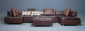 Stor loungesofa med chaiselong