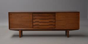 Skovby Møbelfabrik, lav skænk af palisander 