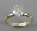 Solitairering. Ca. 1.65 ct