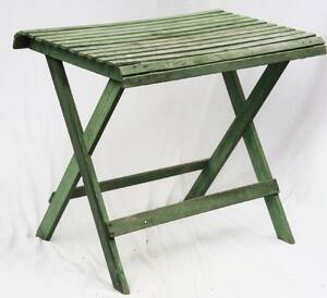 Trädgårdsbord, 1900-tal