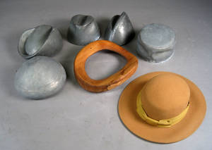 Samling hattemagerforme 7