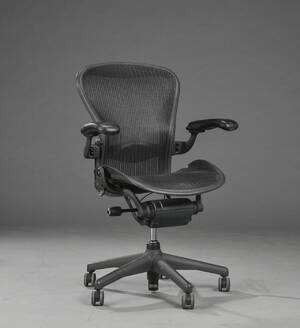Donald Chadwick  William Stump. Multijusterbar kontorstol, model Aeron B