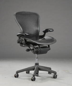 Donald Chadwick William Stump. Multijusterbar kontorstol, model Aeron B