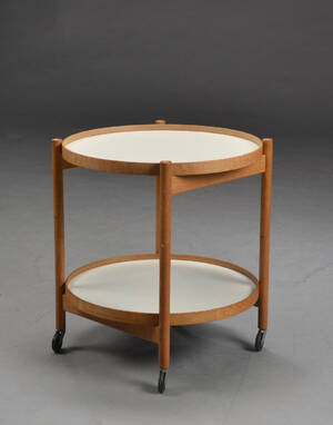 Hans Bølling. Bakkebord egetræ  