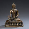 Buddhafigur af bronze, 2000-tallet.