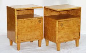 Sängbord ett par, 1940-tal