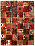 Matta, Kelim patchwork 313x240cm