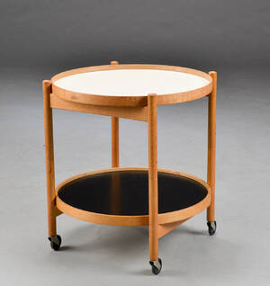 Hans Bølling. Bakkebord egetræ  