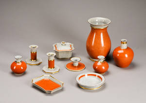 Kgl. P. krakelé porcelæn 10