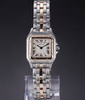 Cartier Panthere Lady. Damearmbåndsur af 18 kt. guld og stål, 1990erne