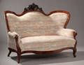 Nyrococo sofa af mahogni, Ca. 1860