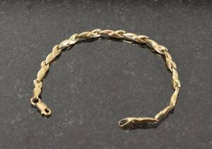 Armband 14K guld, Fantasilänk