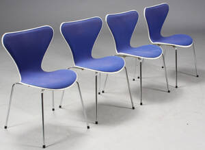 Arne Jacobsen, 7er spisestole, model 3107 4