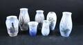 Samling BG samt Kgl P. porcelænvaser 7