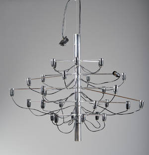 Gino Sarfatti 1912-1985. Lysekrone, model 209730