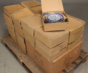 Samling kinesisk porcelæn, 73 sæt med 3 skåle 219