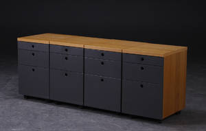 Gärsnäs Sweden. Fire skuffemoduler på hjul 4