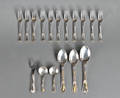 Rosenholm sølvbestik  København 1950 erne. 17