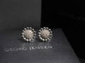 Georg Jensen, par Sunflower ørestikker med brillanter