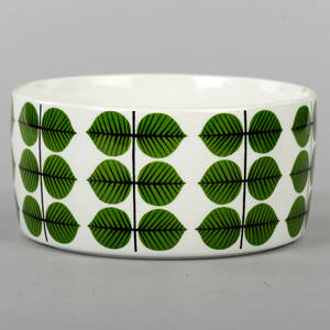 STIG LINDBERG, serveringsskål, flintgods, Berså, Gustavsberg