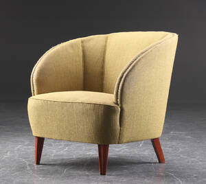 Lænestol, 1950erne, dansk møbeldesign