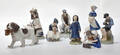 Royal CopenhagenBG. Samling figurer af porcelæn8