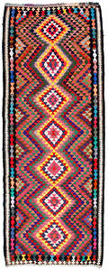 Nordvest persisk kelim, 365X138 cm.  