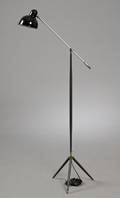 Standerlampe monteret med Christian Dell skærm