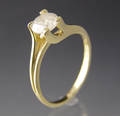 Solitaire ring ca. 1.03 ct.